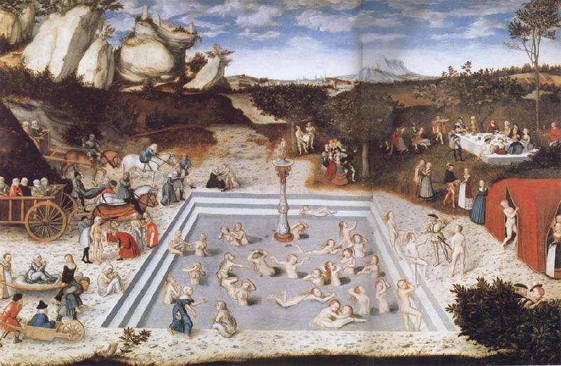 CRANACH, Lucas the Elder Fountain of Youth